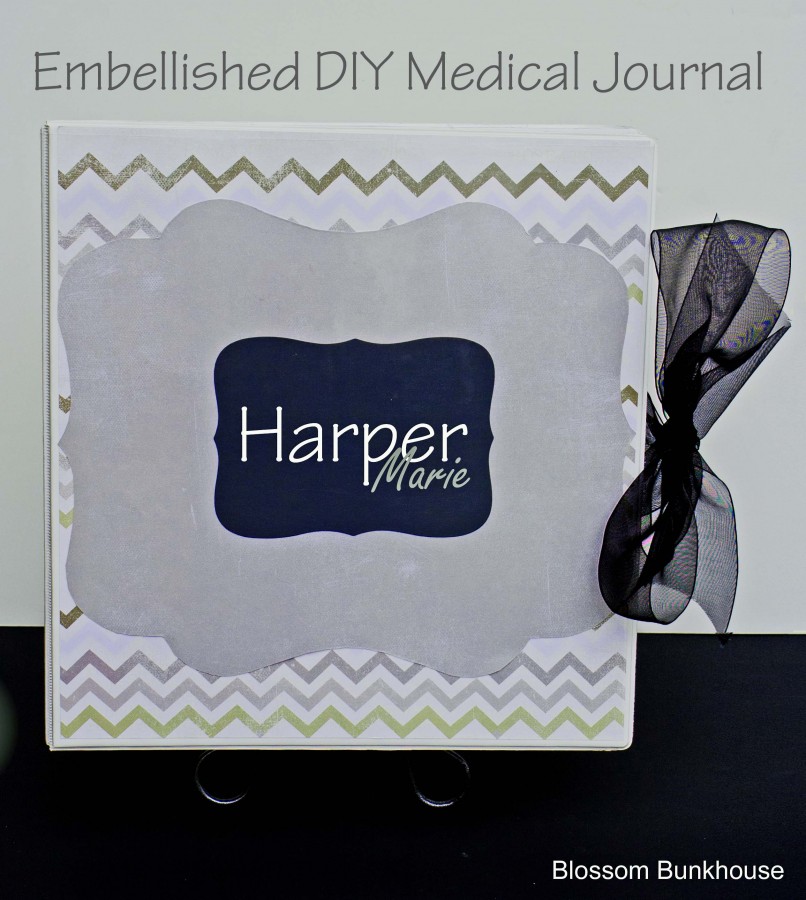 Embellished DIY Medical Journal